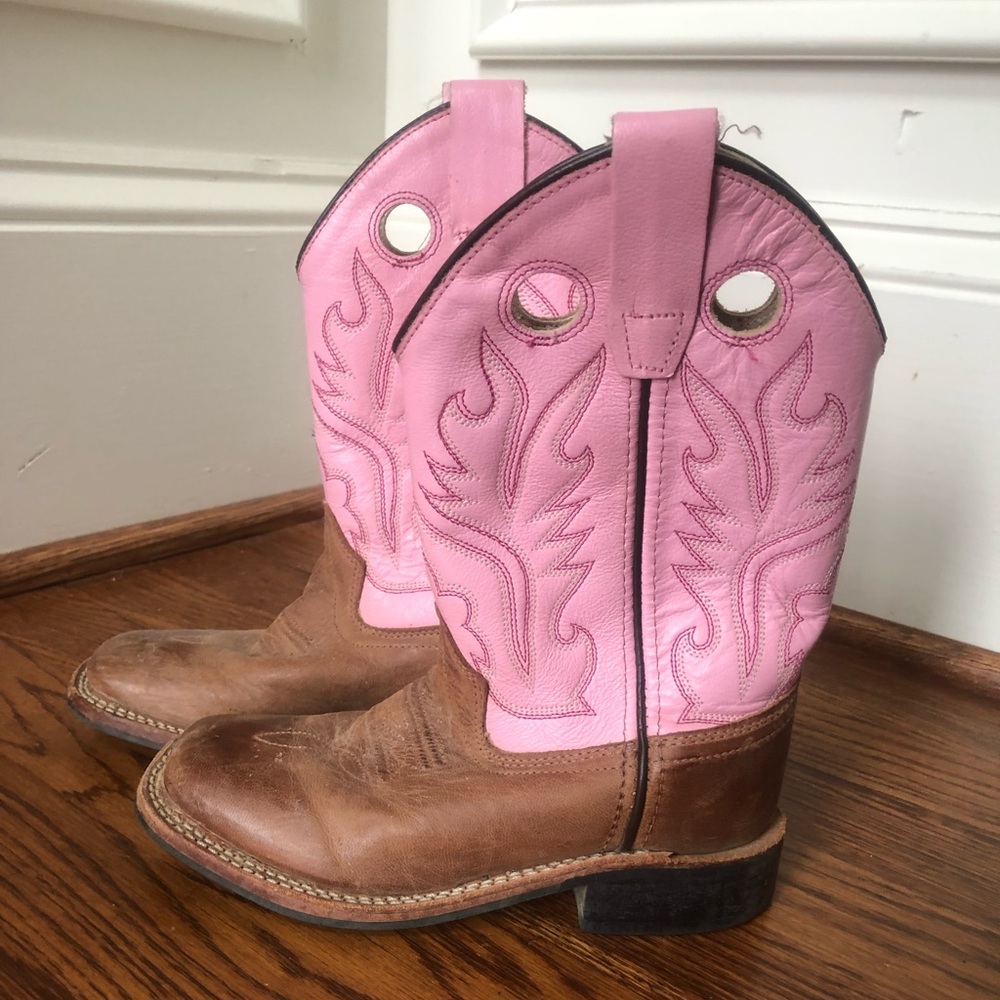 Little Girls genuine cowgirl boots